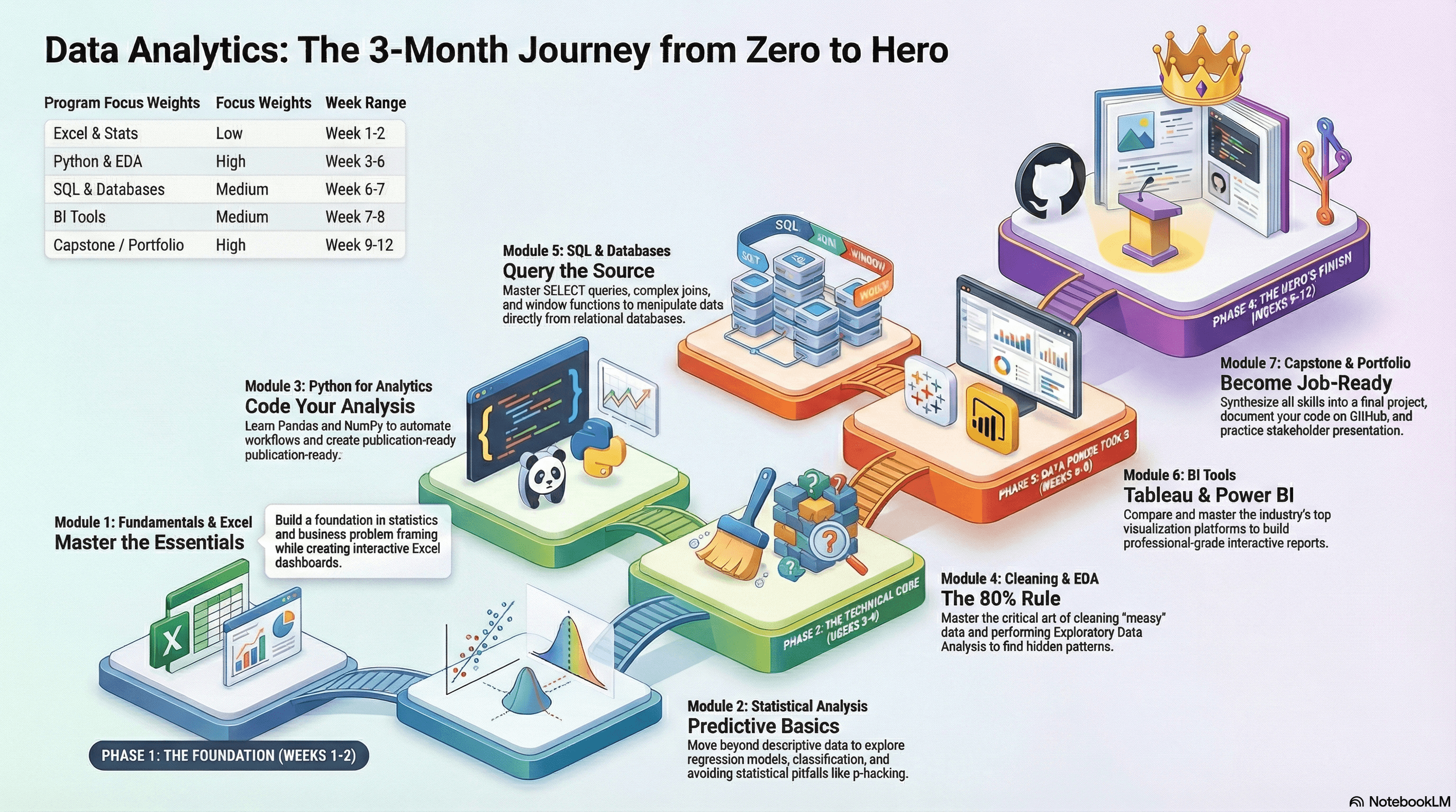 Data Analytics: The 3-Month Journey from Zero to Hero